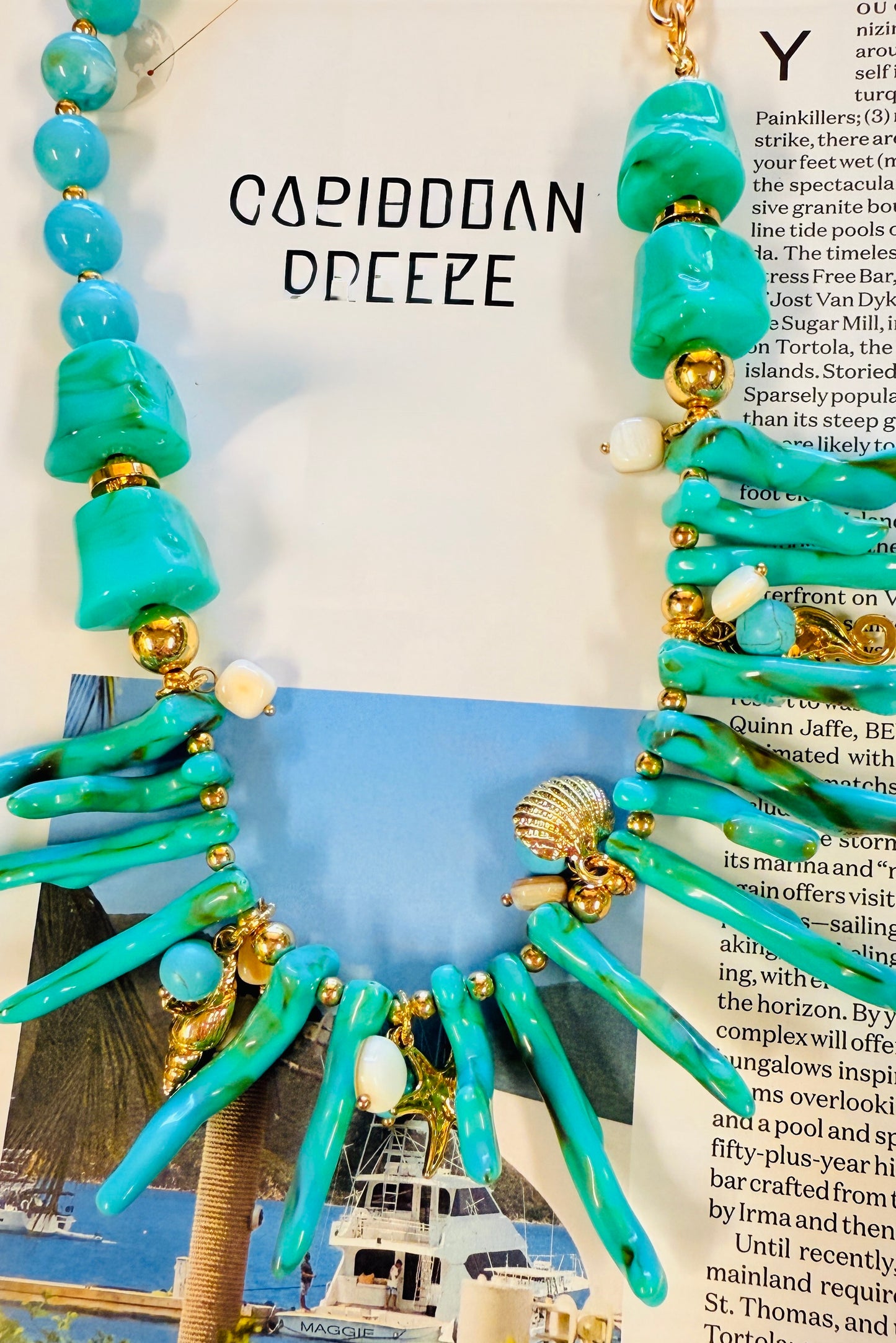 Coastal Coral Necklace