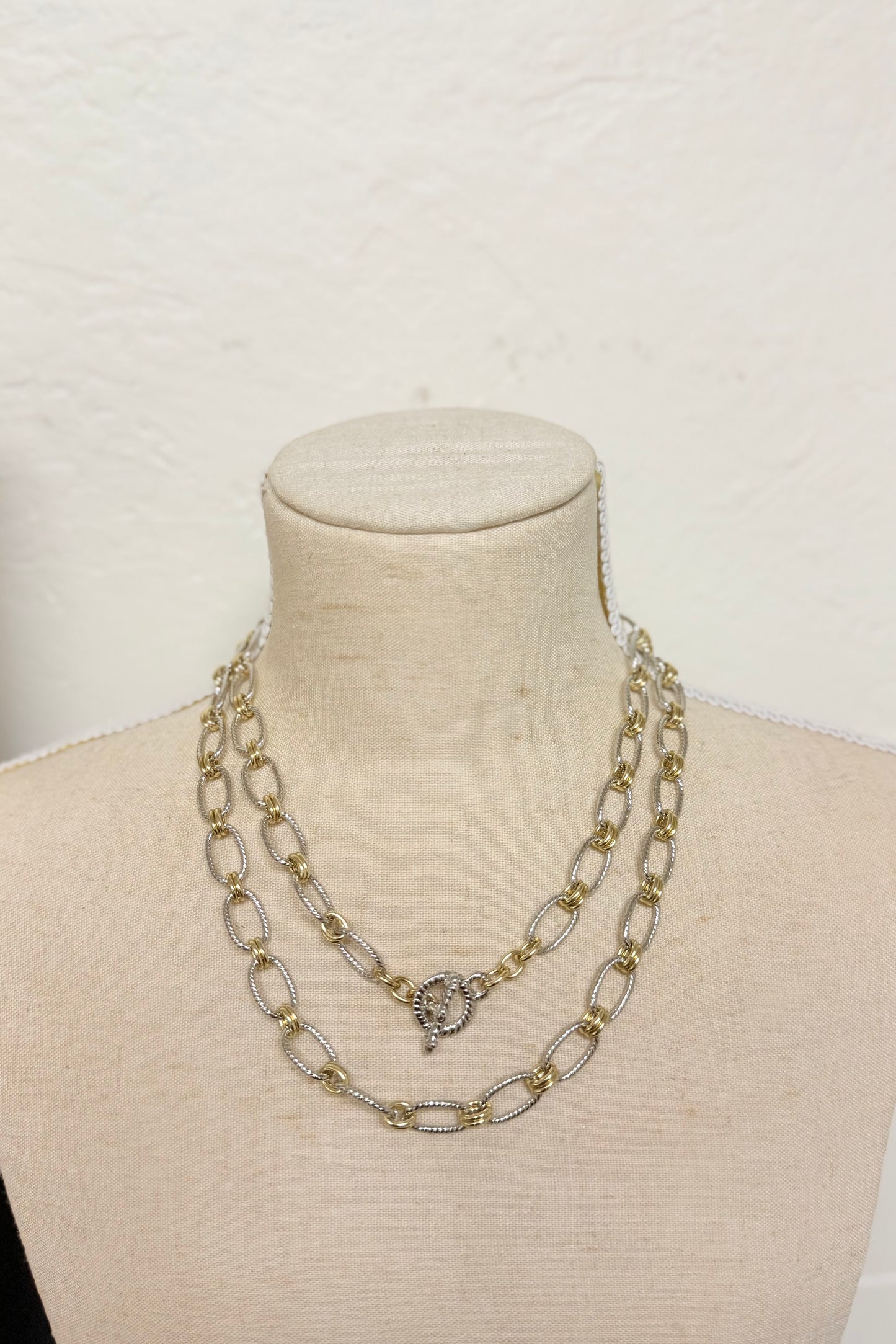 The Emory Layered Chain Necklace