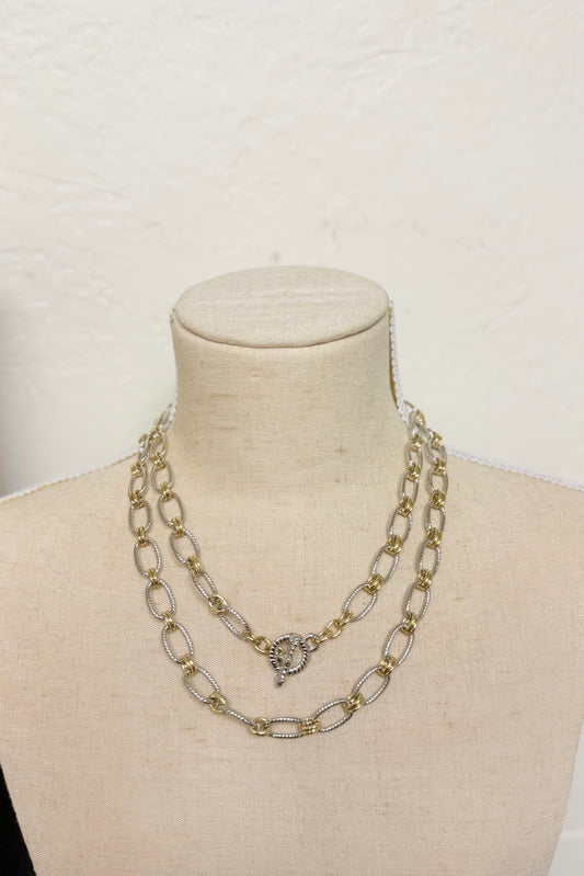 The Emory Layered Chain Necklace