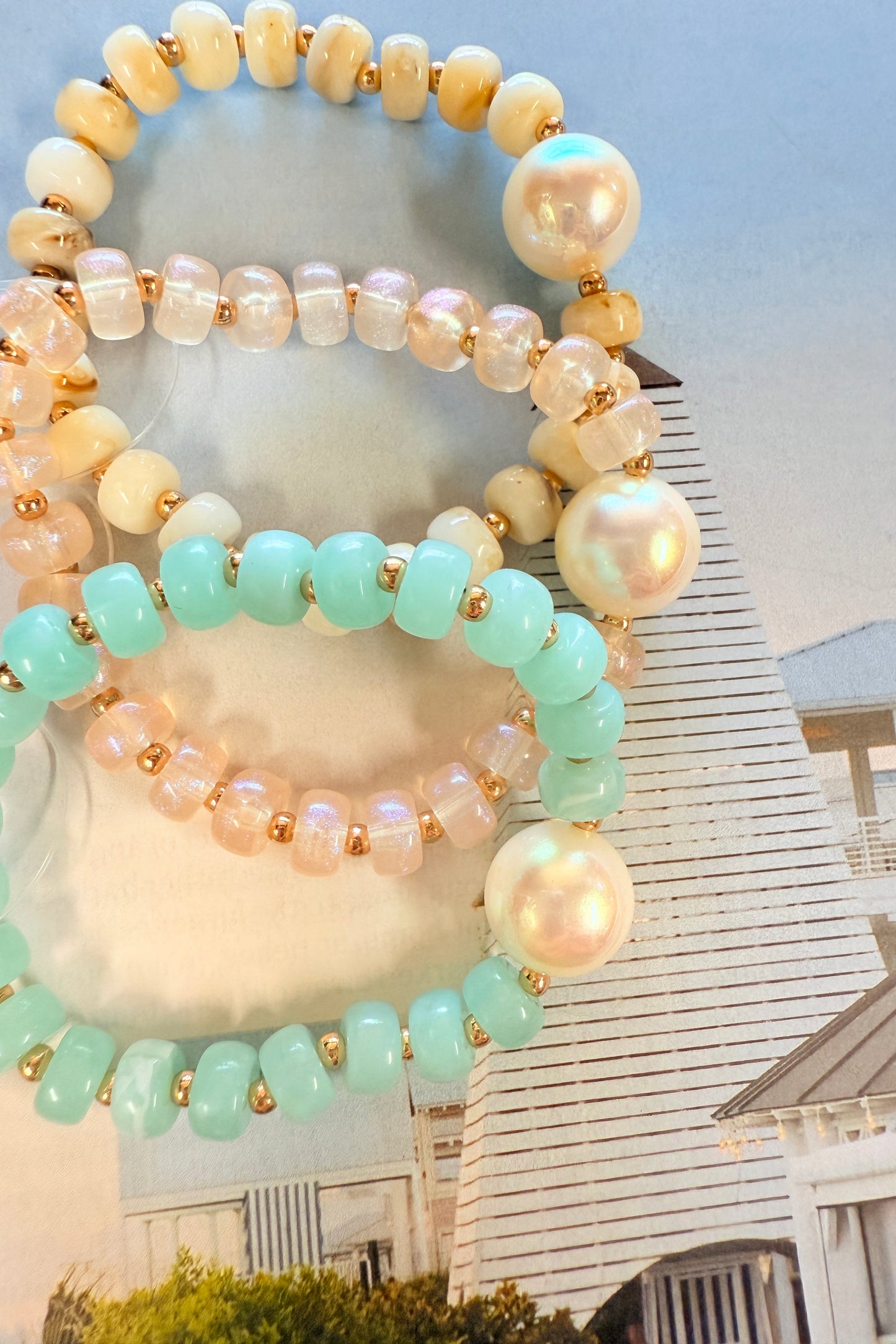 Pearl Gemstone Bracelet