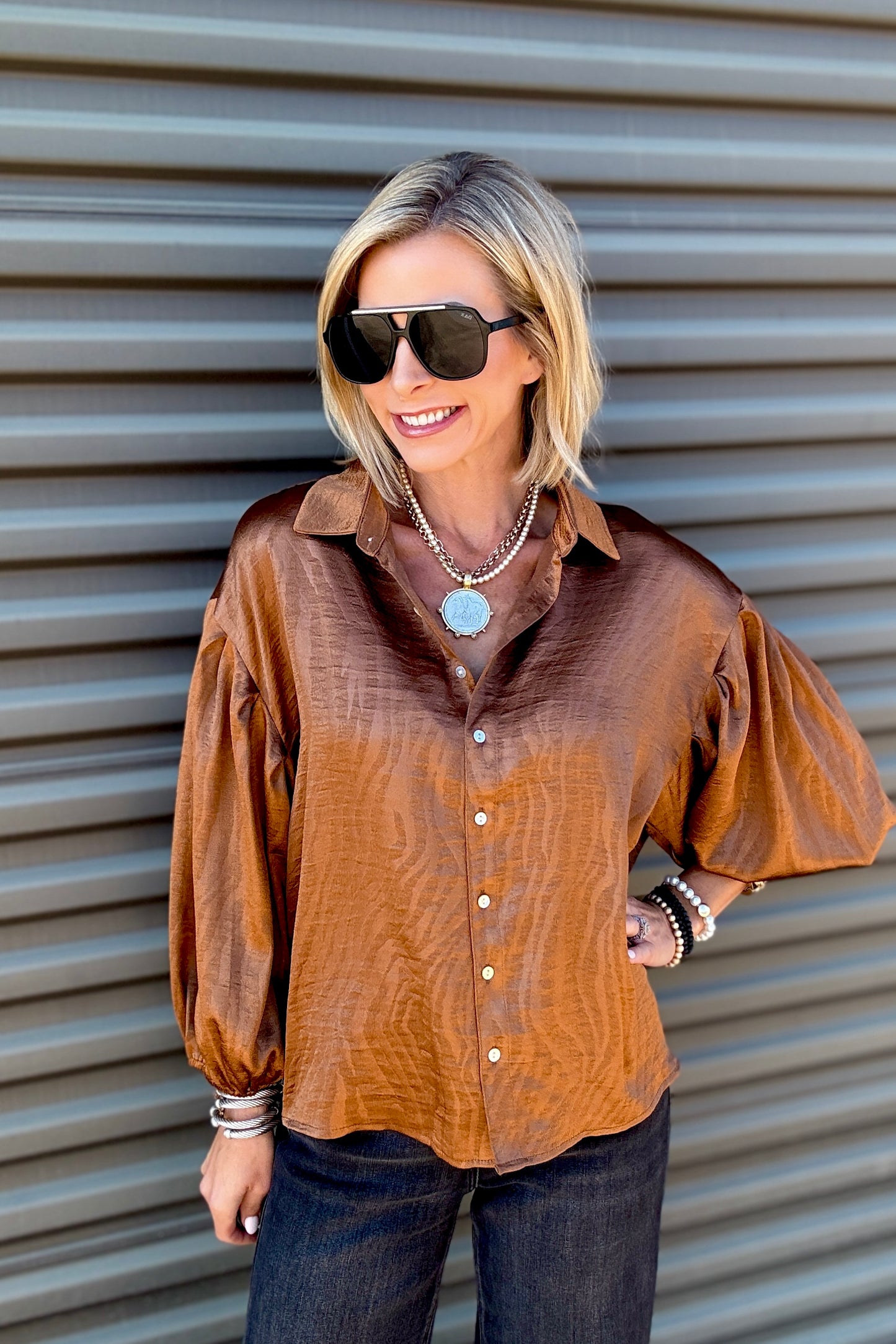 The Golden Hour Luxe Top