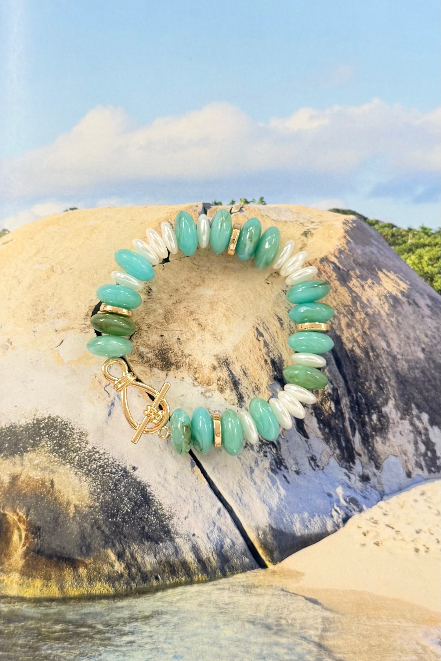 Coastal Jade Bracelet