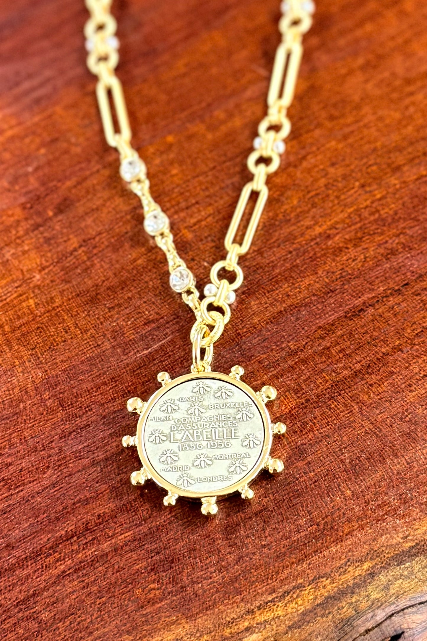 The L’Abeille Pendant Necklace