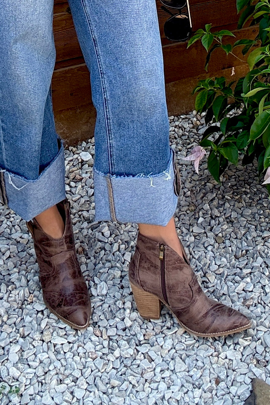 Corky's Bar Hopping Taupe Booties