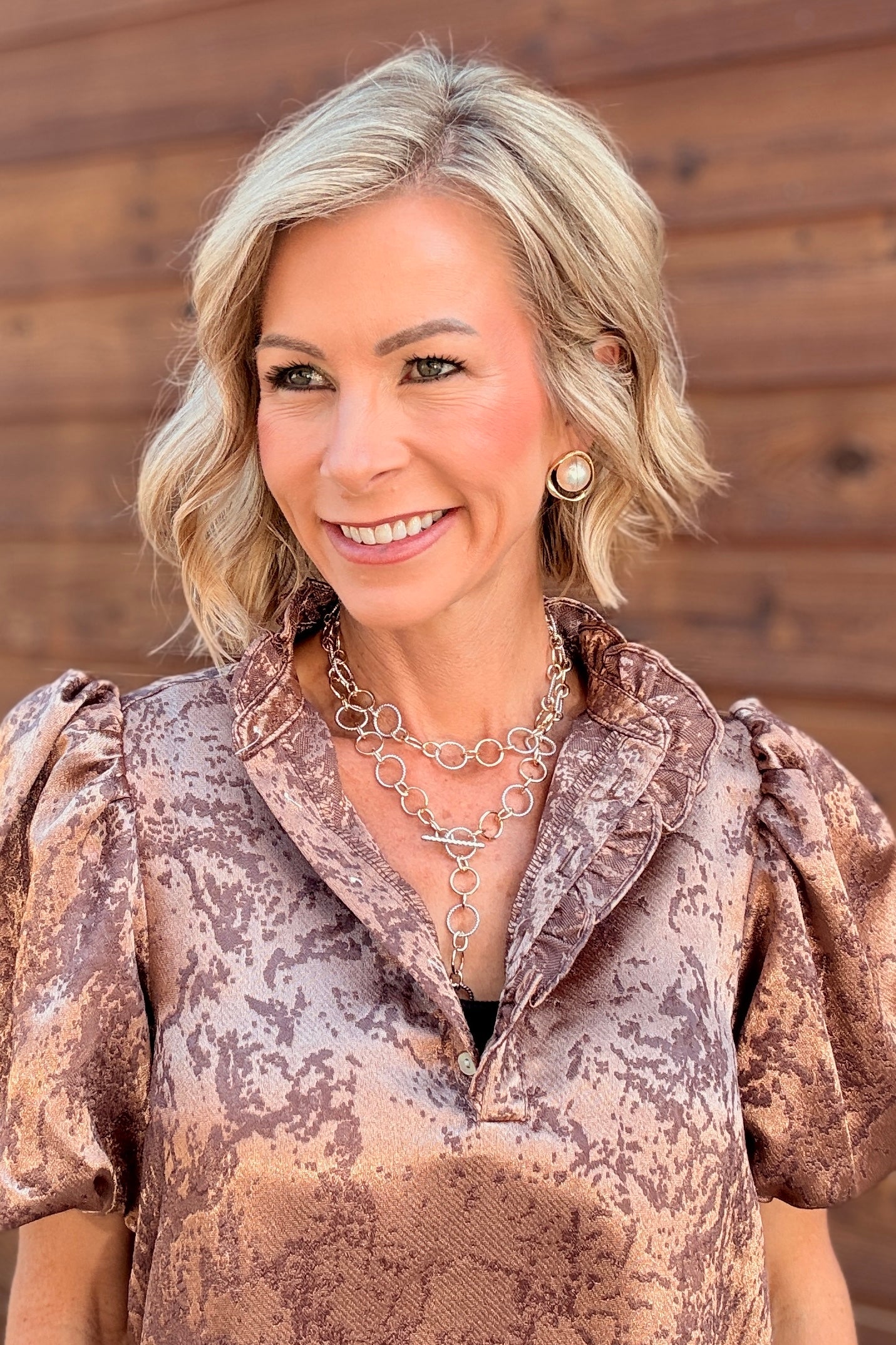 The Uptown Luxe Circle Necklace