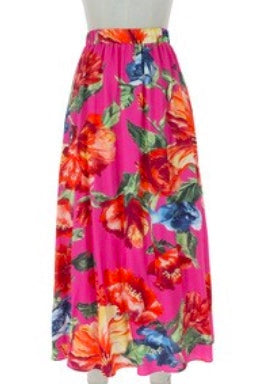 Floral Maxi Skirt