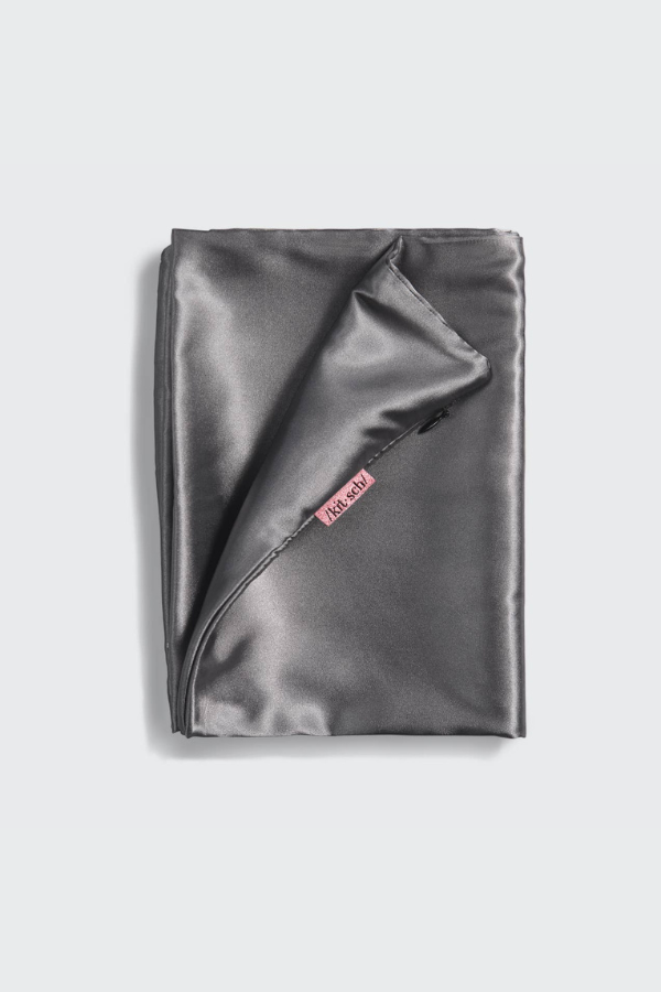 Satin Pillowcase - Charcoal