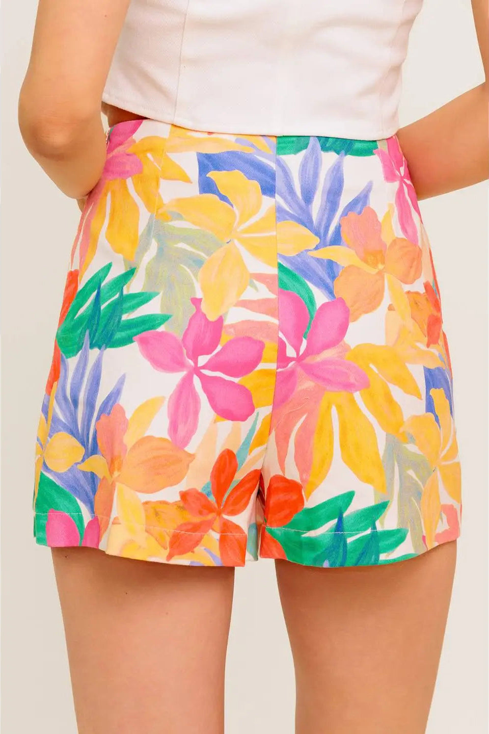 Floral Printed Woven Skirt