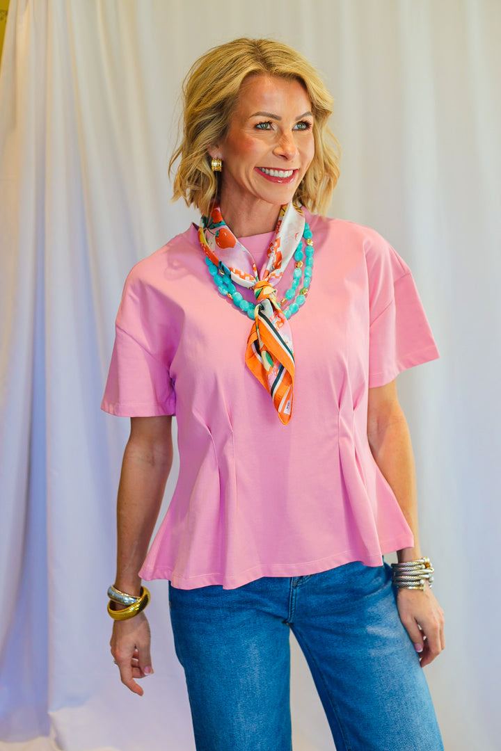 The Blush Edit Tailored Top