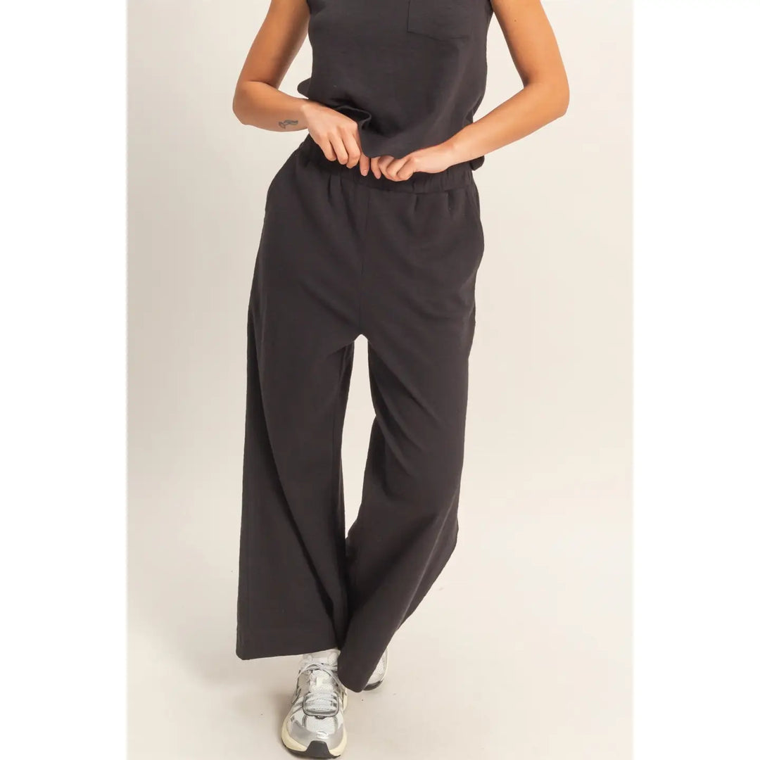 The Harbor Ease Pants – Black