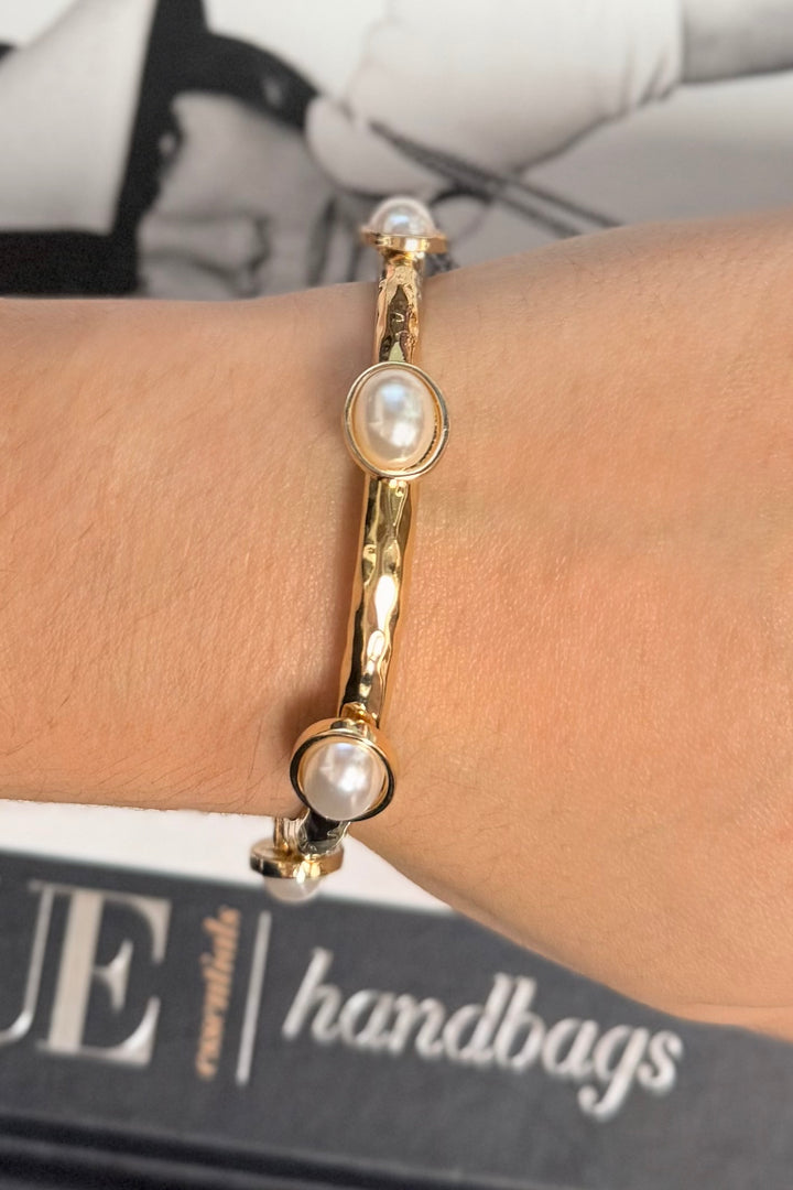 The Lila Gem Bangle