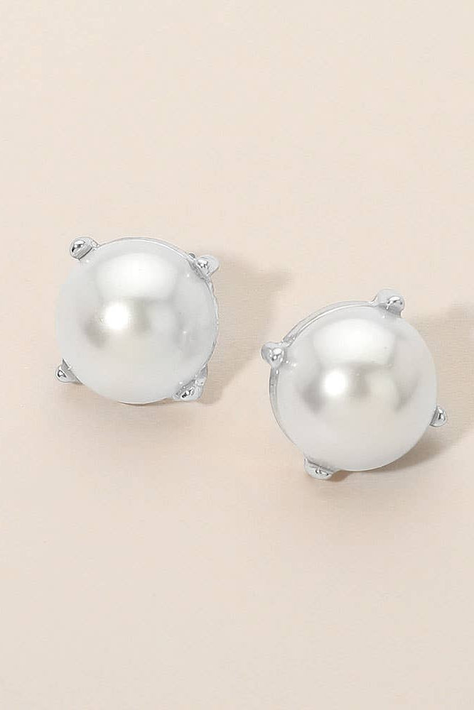The Eloise Pearl Stud Earrings