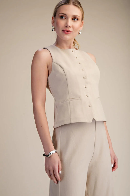 The Tailored Muse Vest