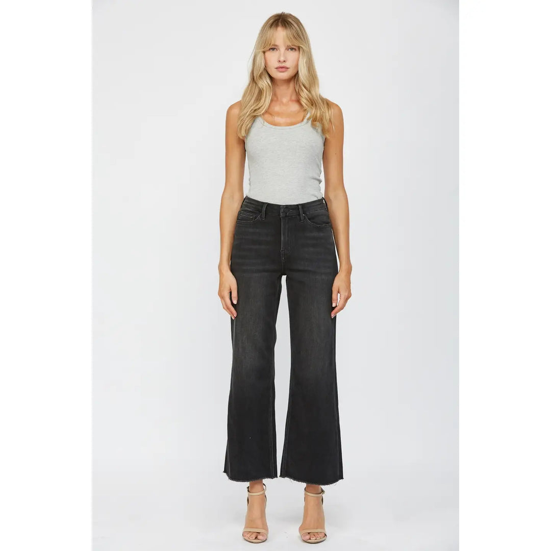 Mica High Rise Wide Leg – Hunter