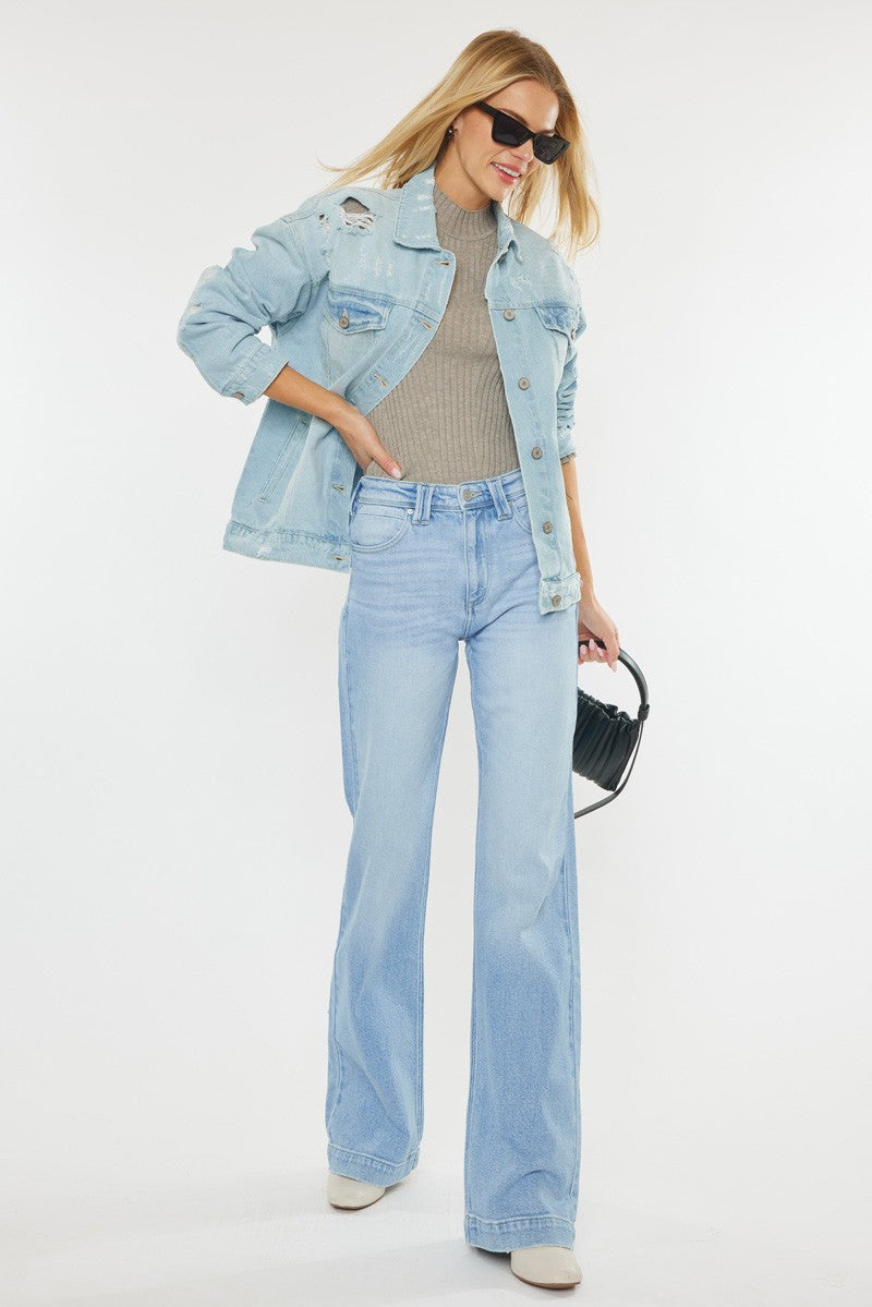 Kancan High Rise Flare Jeans