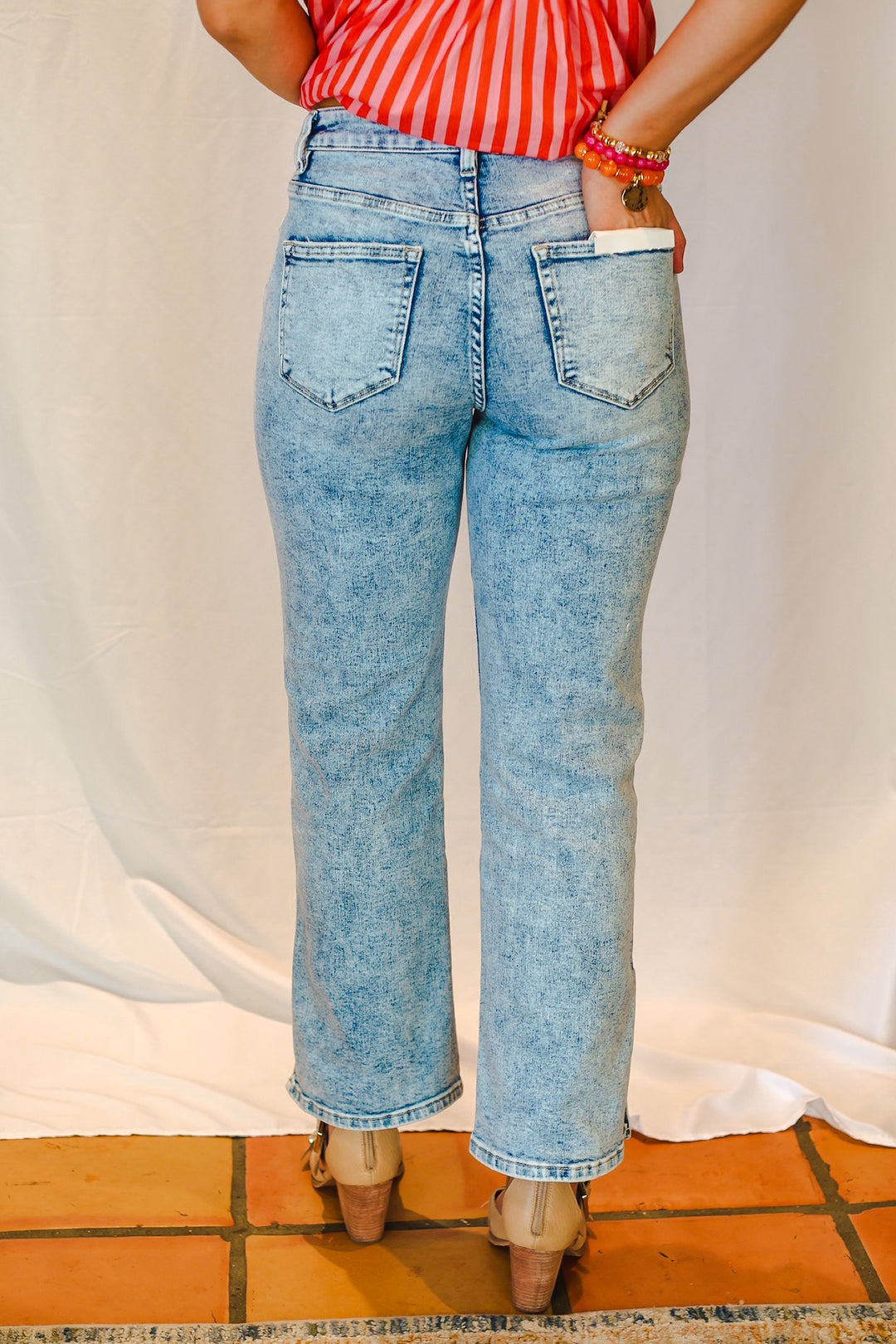 Mica Super High Rise Dad Jean