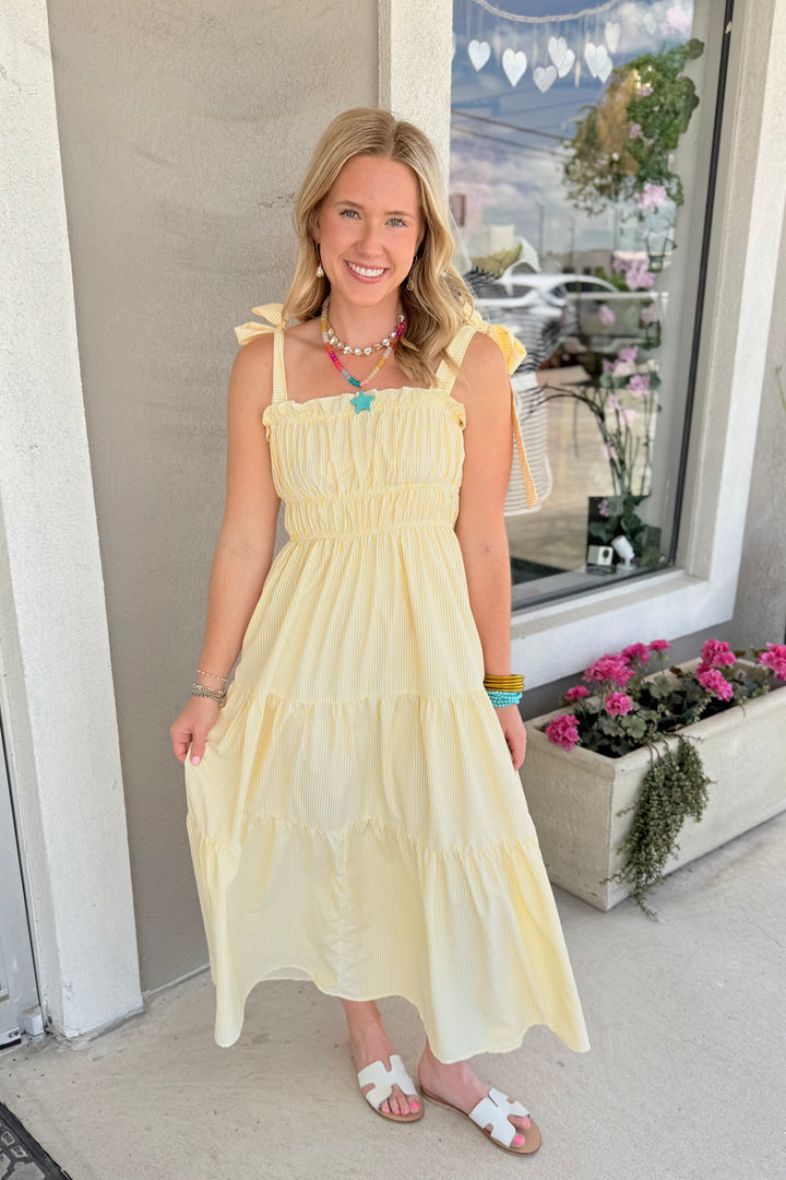 The Lemon Sorbet Maxi Dress