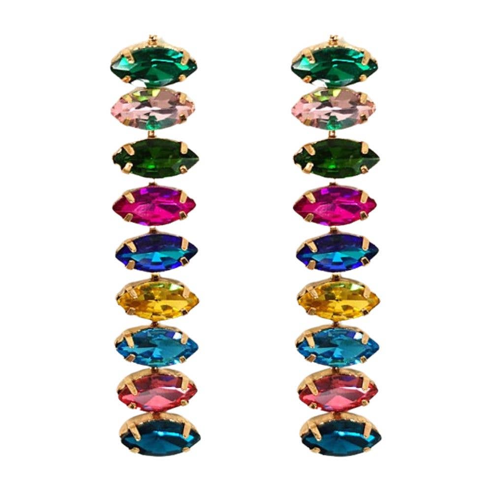The Elodie Beaded Drop Earrings
