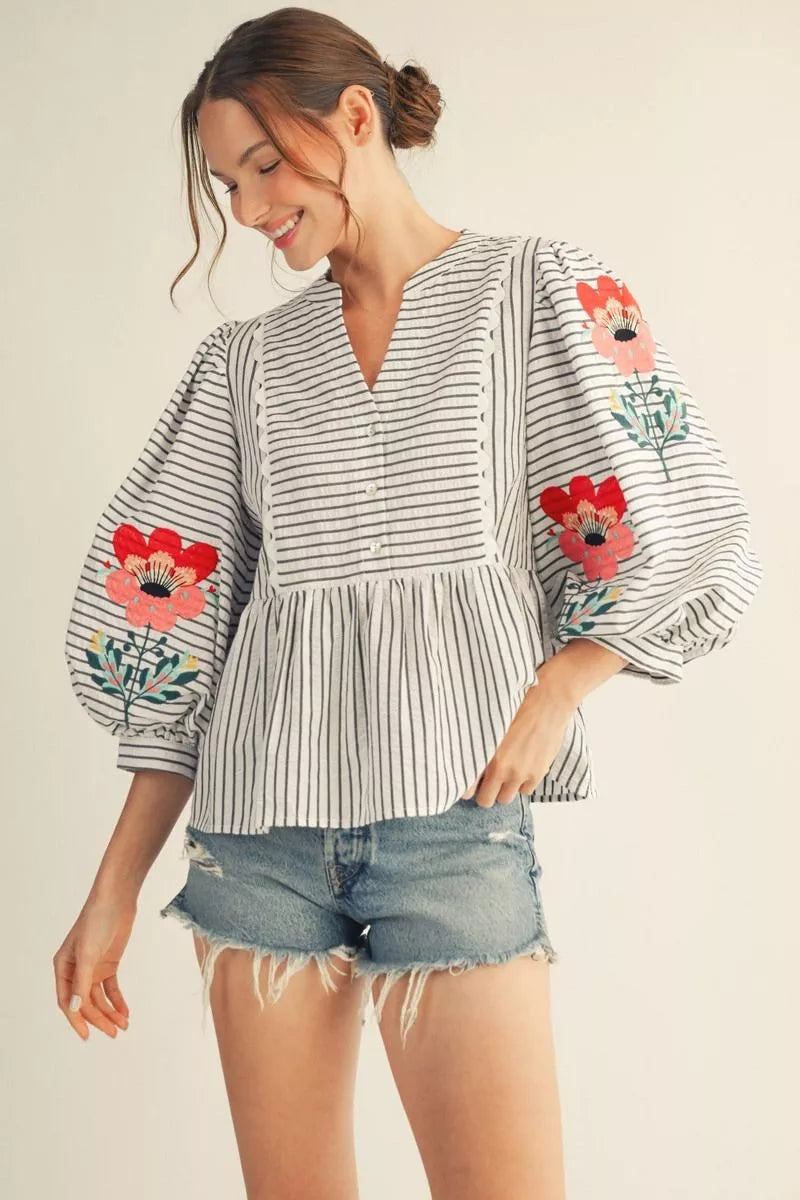 The Meadowbrook Embroidered Top