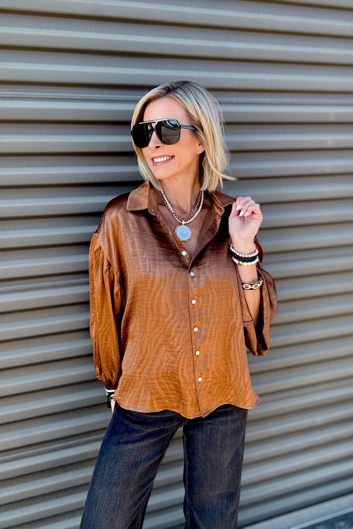 The Golden Hour Luxe Top