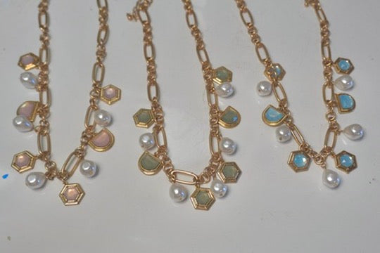 Pearl Charm Necklace