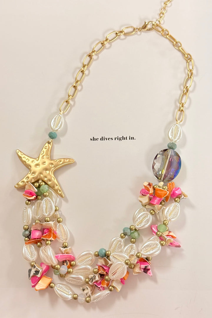The Starfish Social Necklace