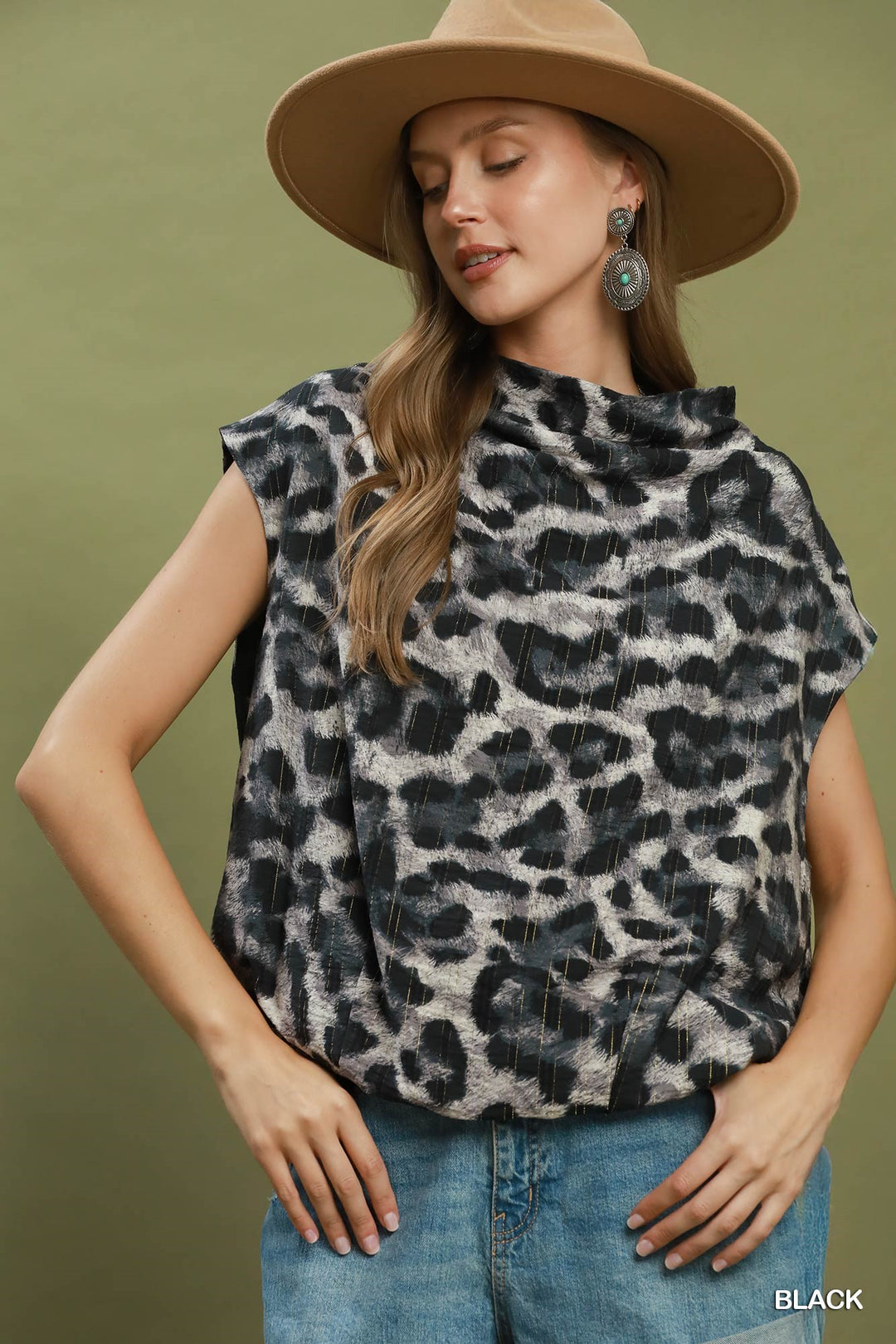 The Wild Mock Neck Top