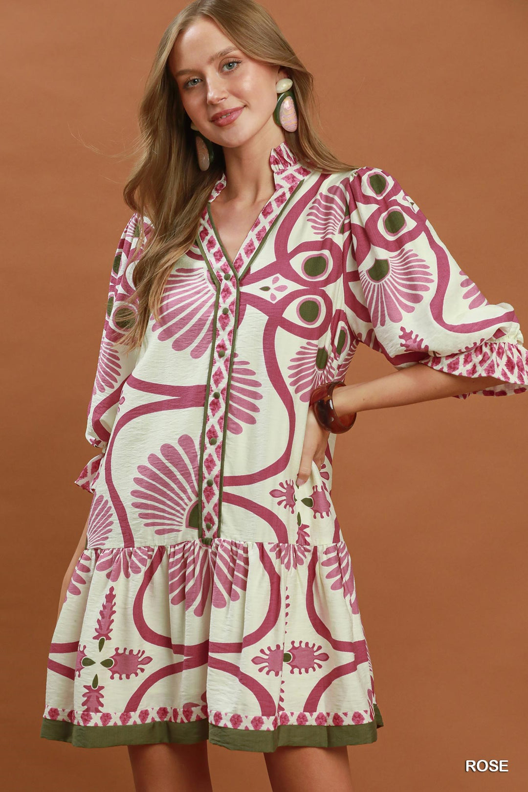 The Sunset Mosaic Dress