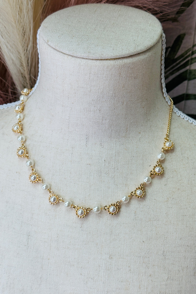 Pearl Starburst Necklace