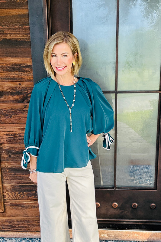 Tie Sleeve Top