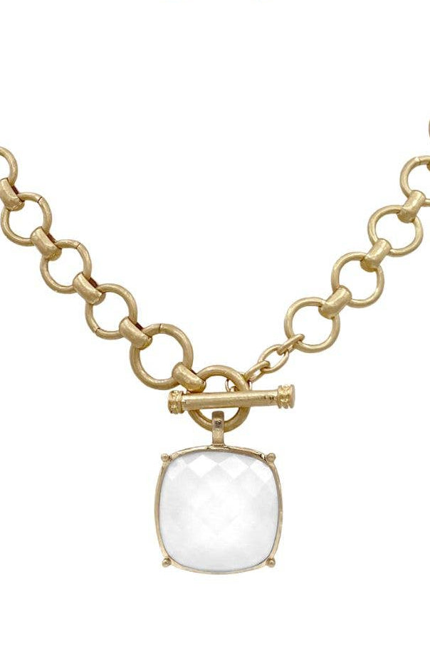 The Bianca Toggle Necklace
