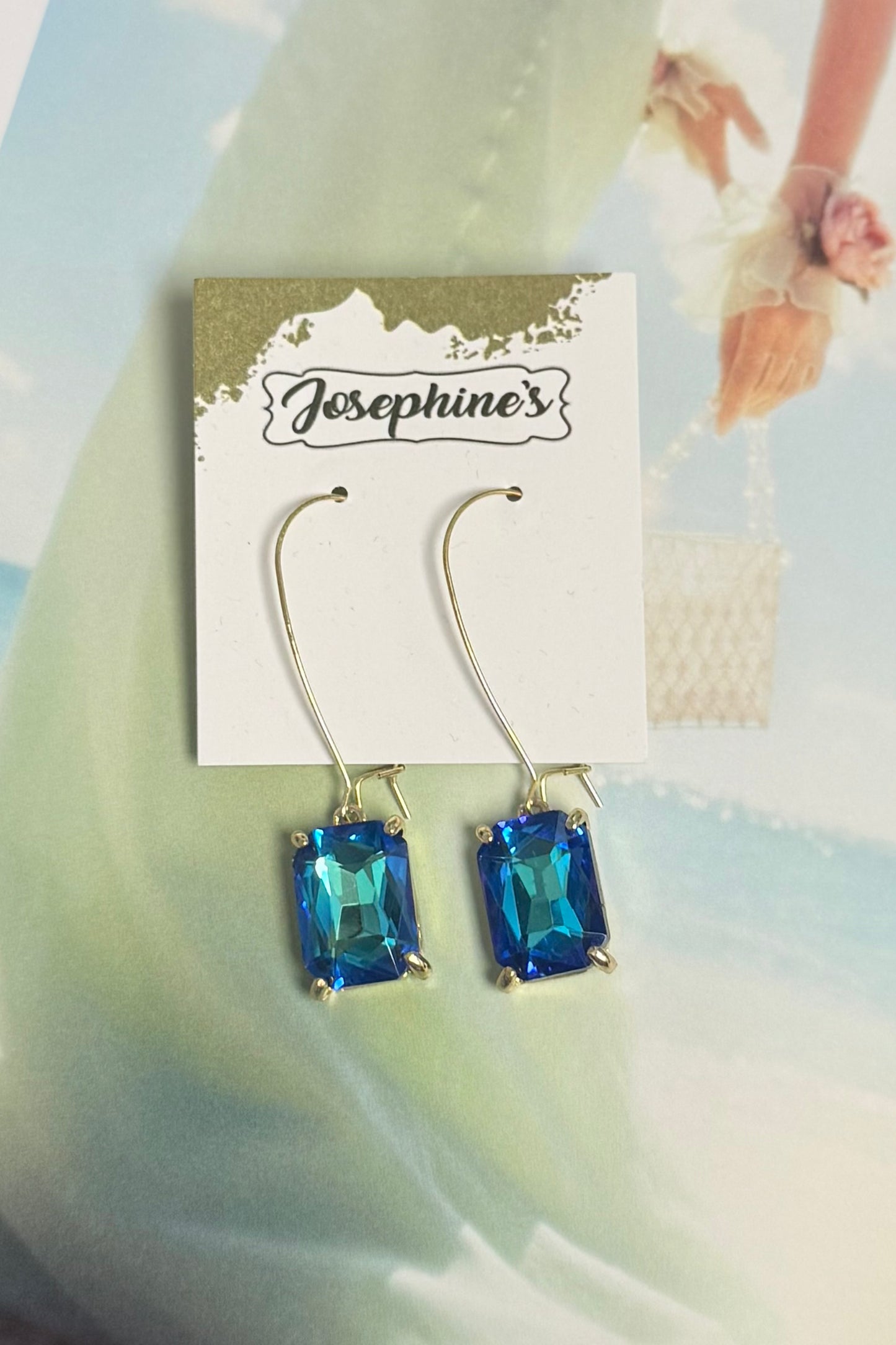 The Holiday Gem Drop Earrings