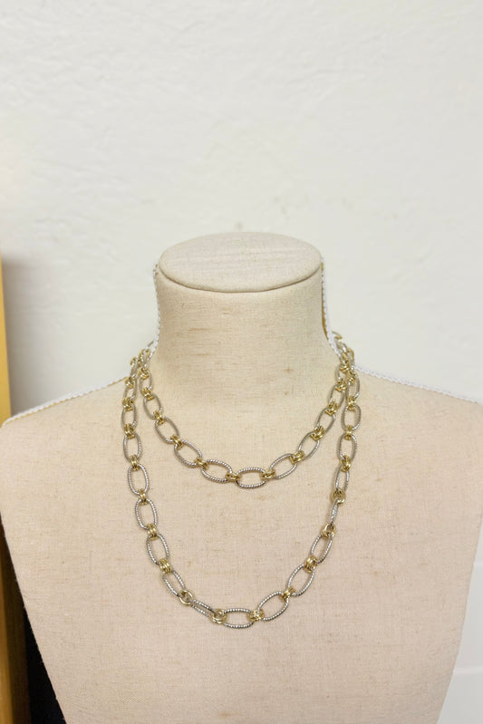 The Emory Layered Chain Necklace
