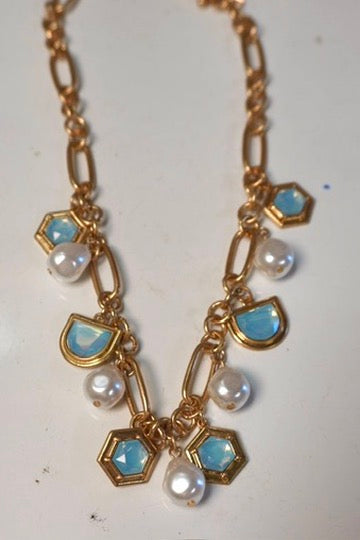 Pearl Charm Necklace
