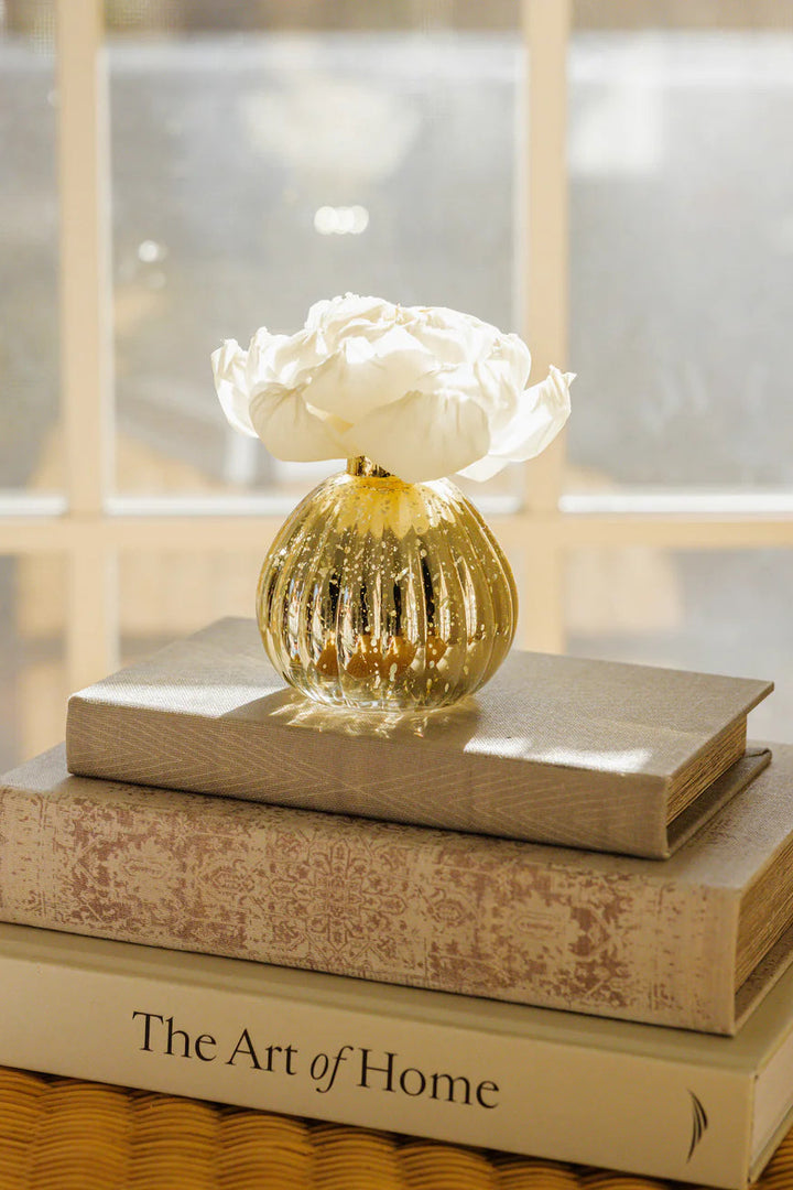 Sweet Grace Mercury Glass Flower Diffuser