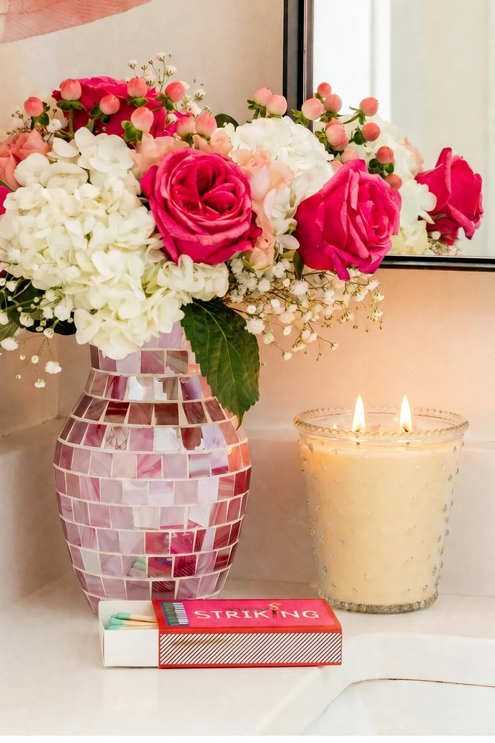 Sweet Grace Glass Candle 