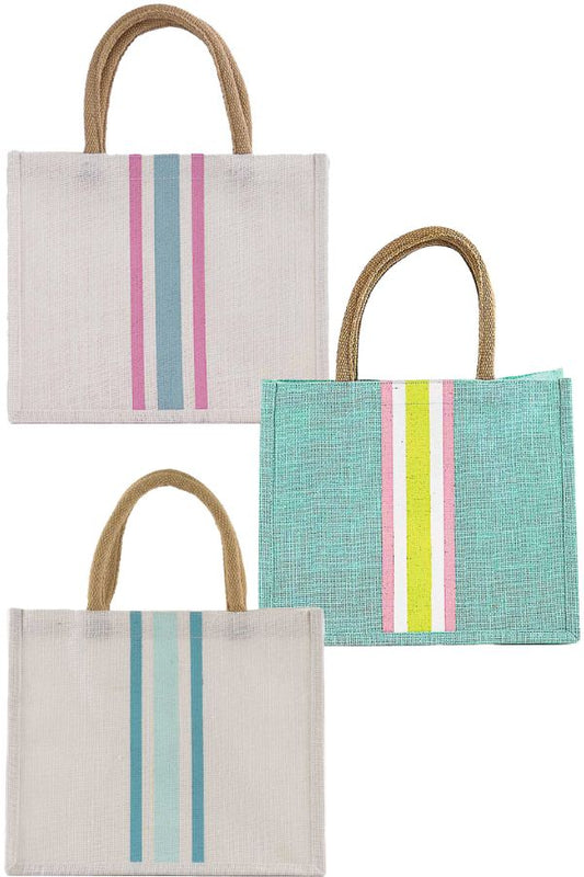 Medium Stripe Gift Tote