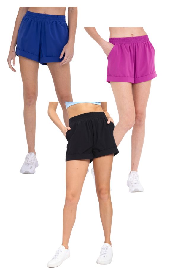 Sporty Cuffed Shorts