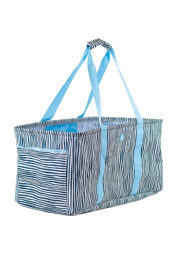 Fiji Collapsible Tote in Royal/Palace Blue