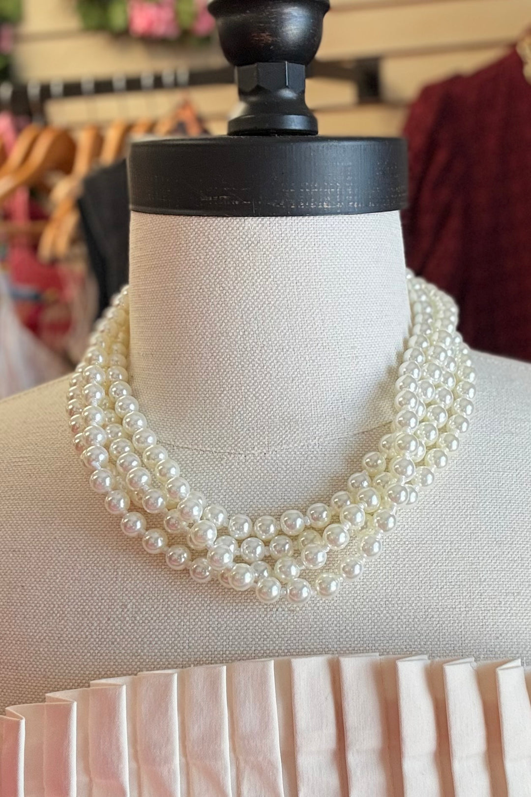 The Margot Pearl Necklace - Ivory