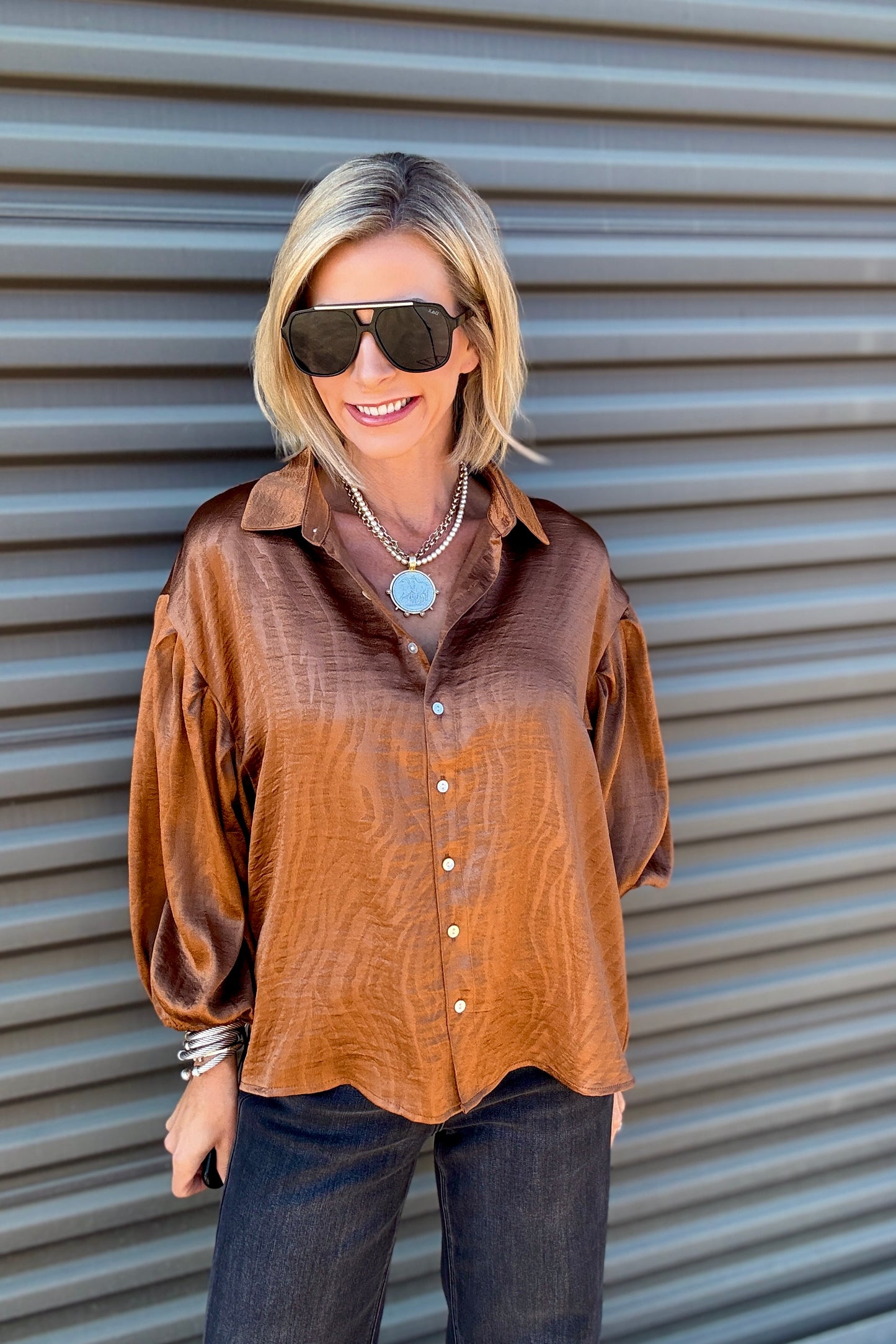 The Golden Hour Luxe Top