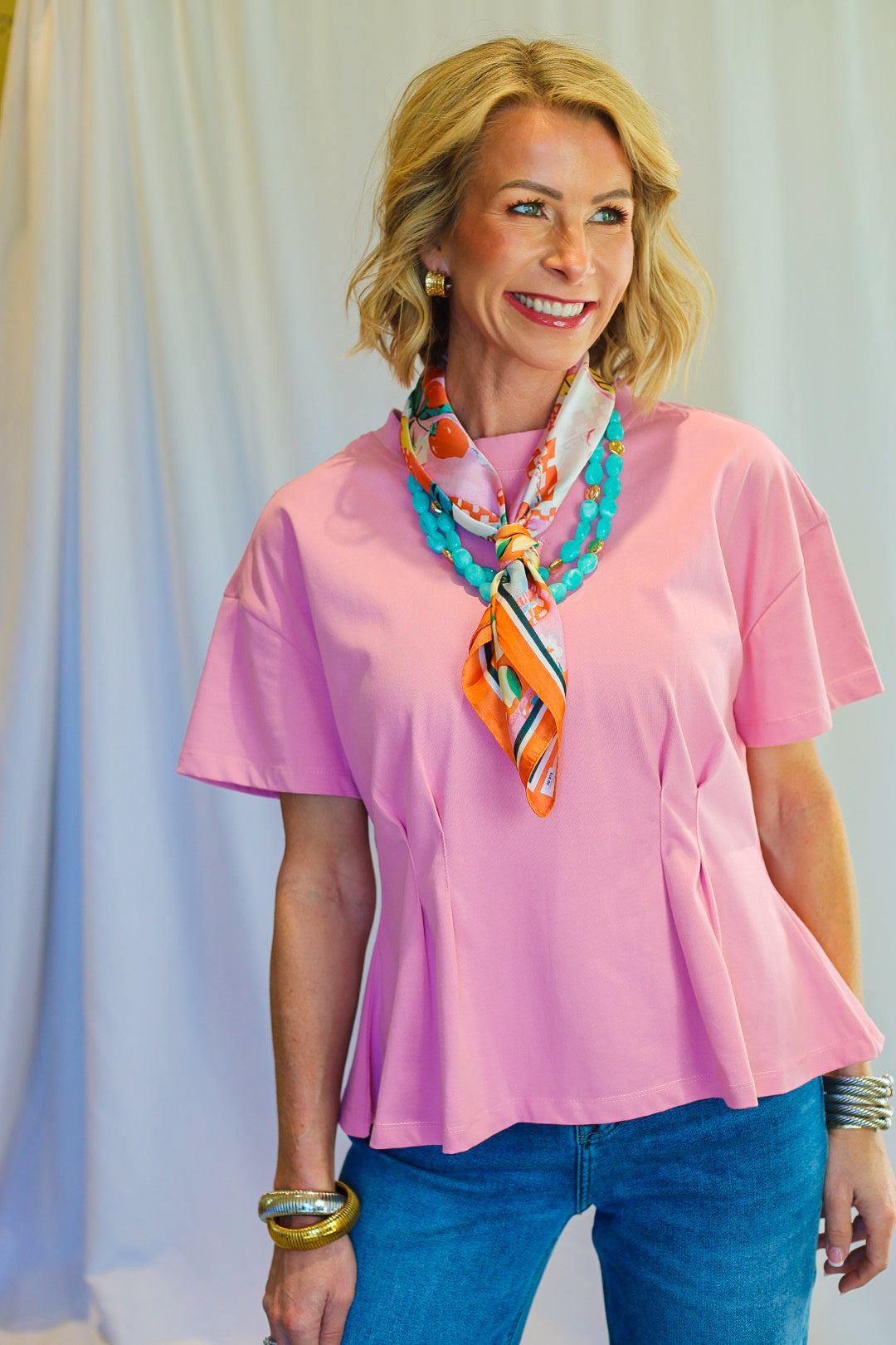 The Blush Edit Tailored Top