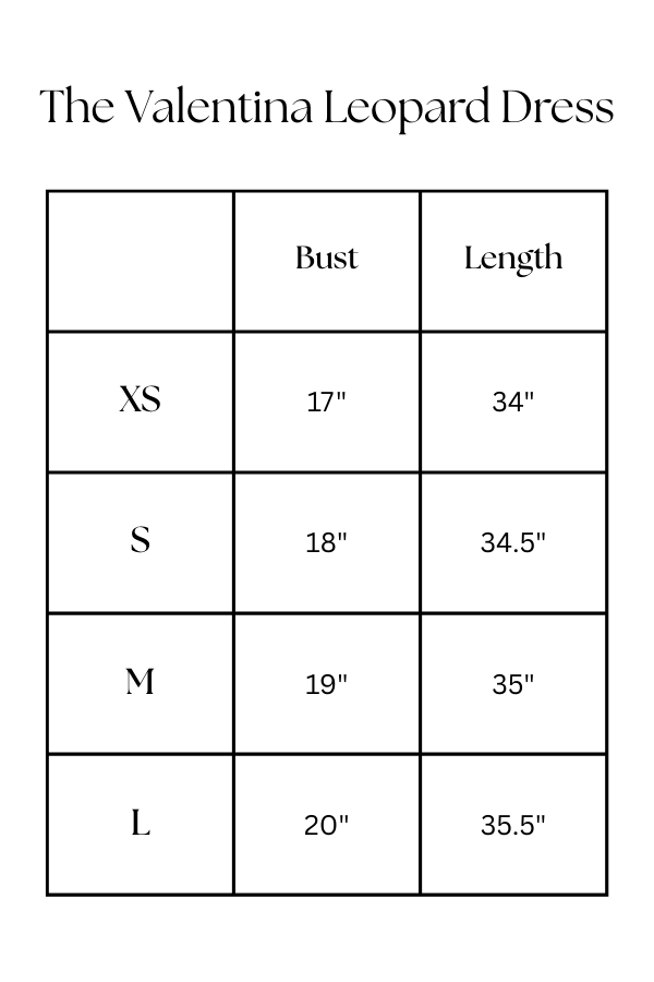 The Valentina Leopard Dress