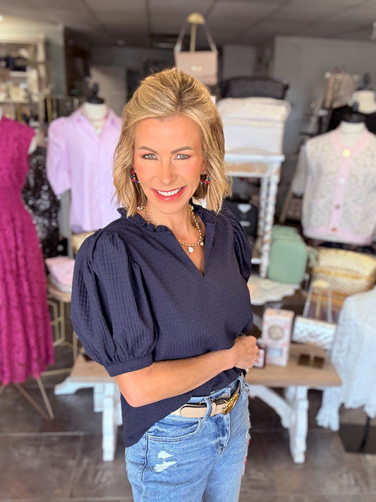 The Kensington Puff Sleeve Top