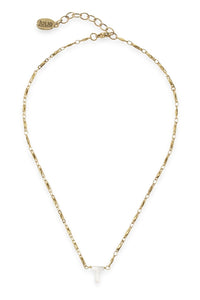 Julio The Pepita Intial Necklace in Gold