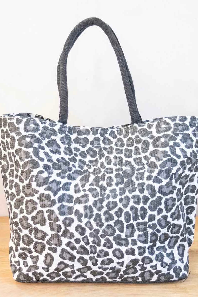 Mia Leopard Tote