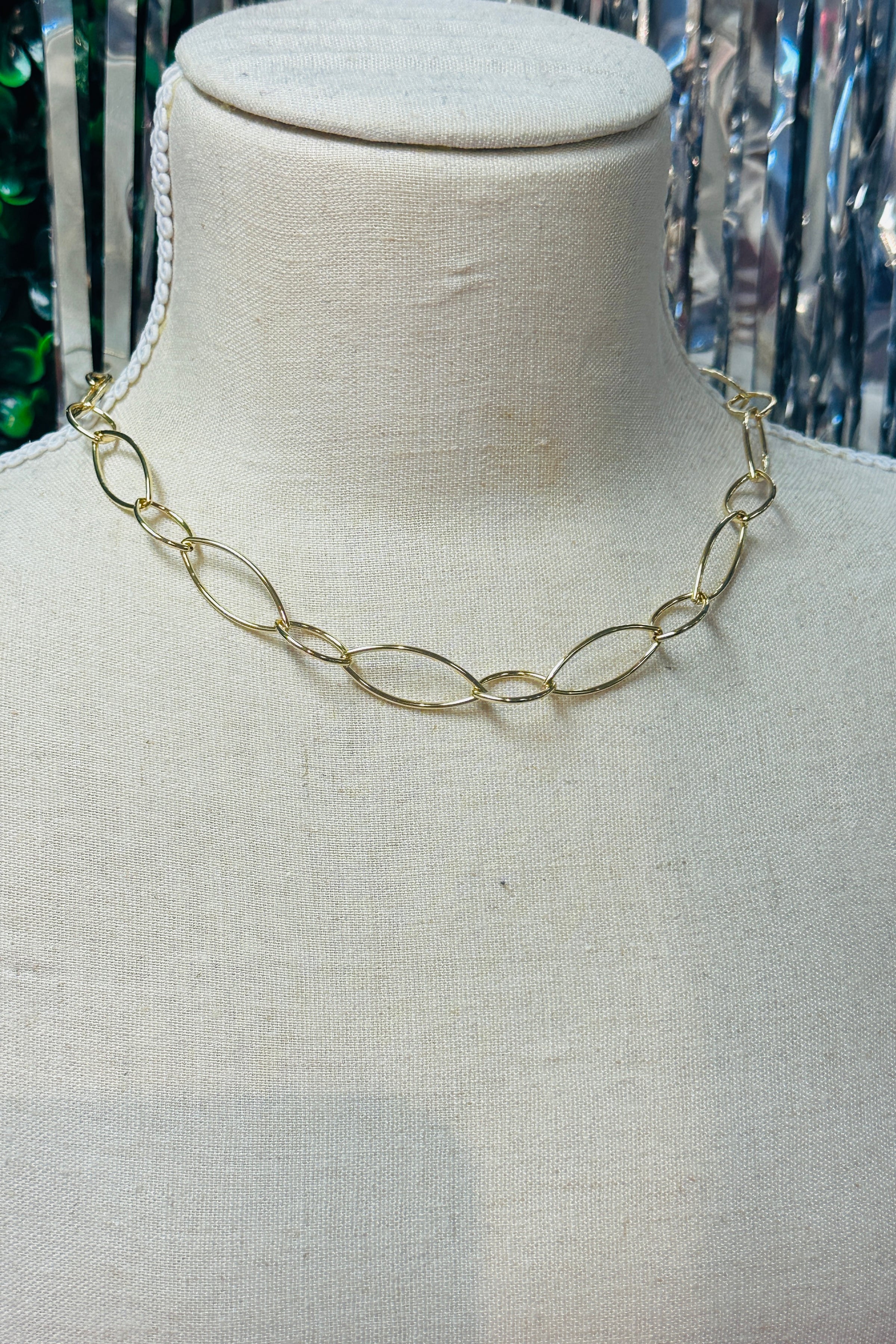 16" Gold Chain Necklace