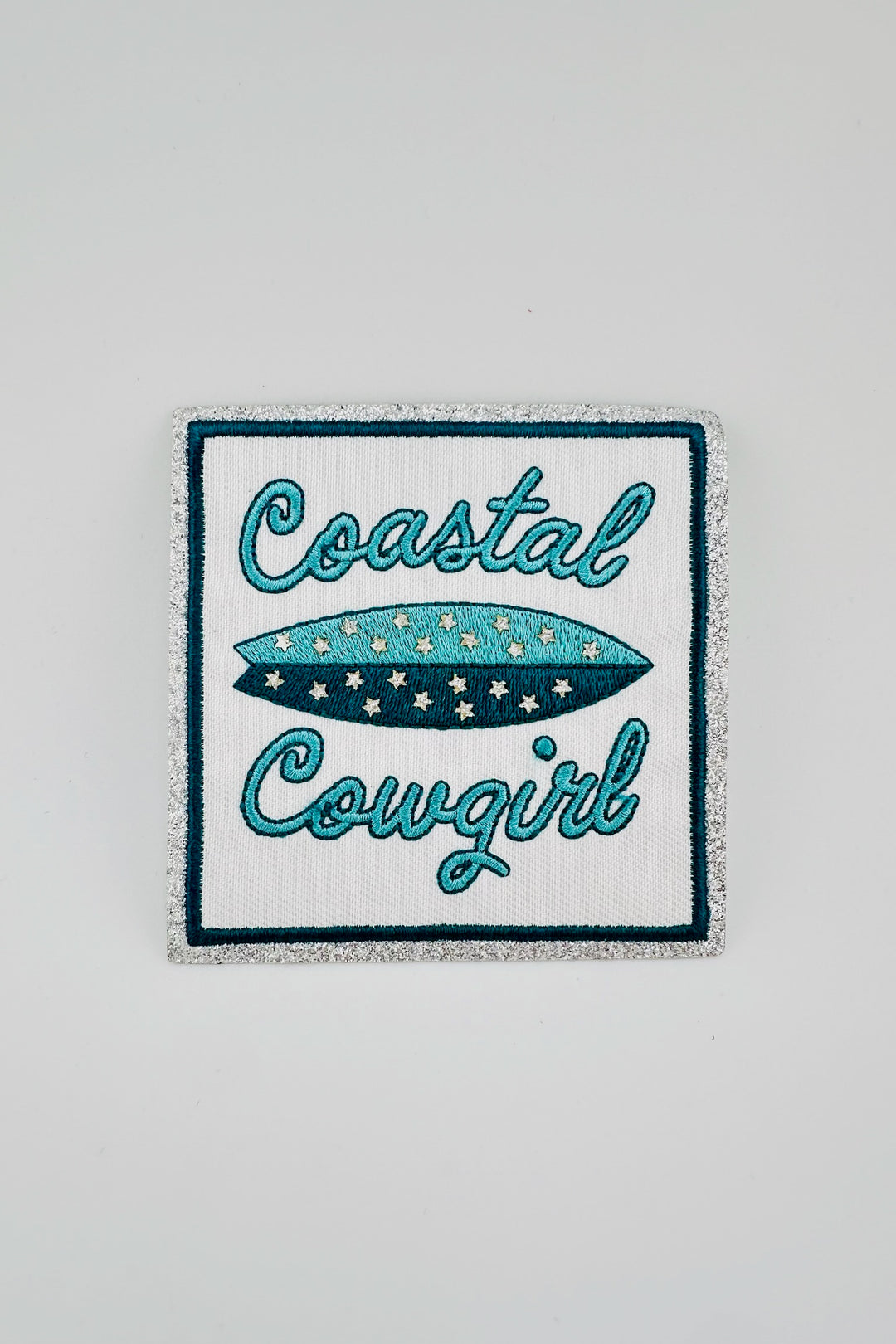 Coastal Cowgirl Embroidered Patch