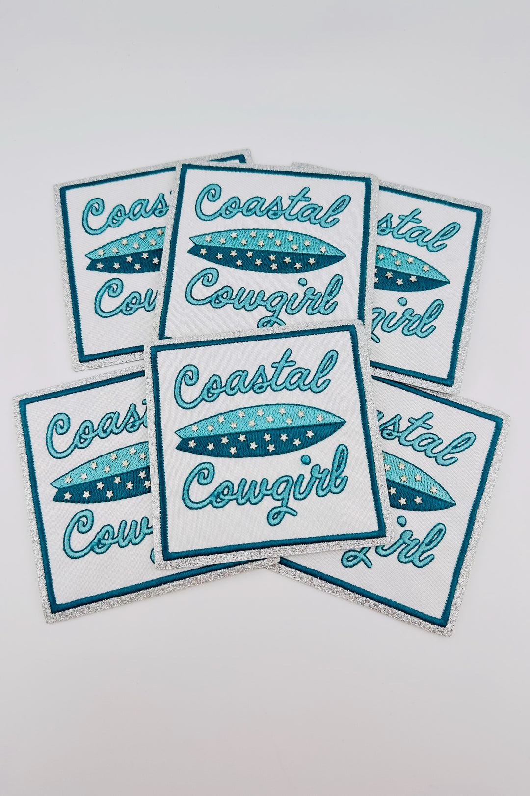 Coastal Cowgirl Embroidered Patch