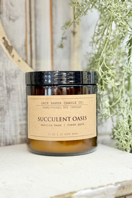 Succulent Oasis Candle